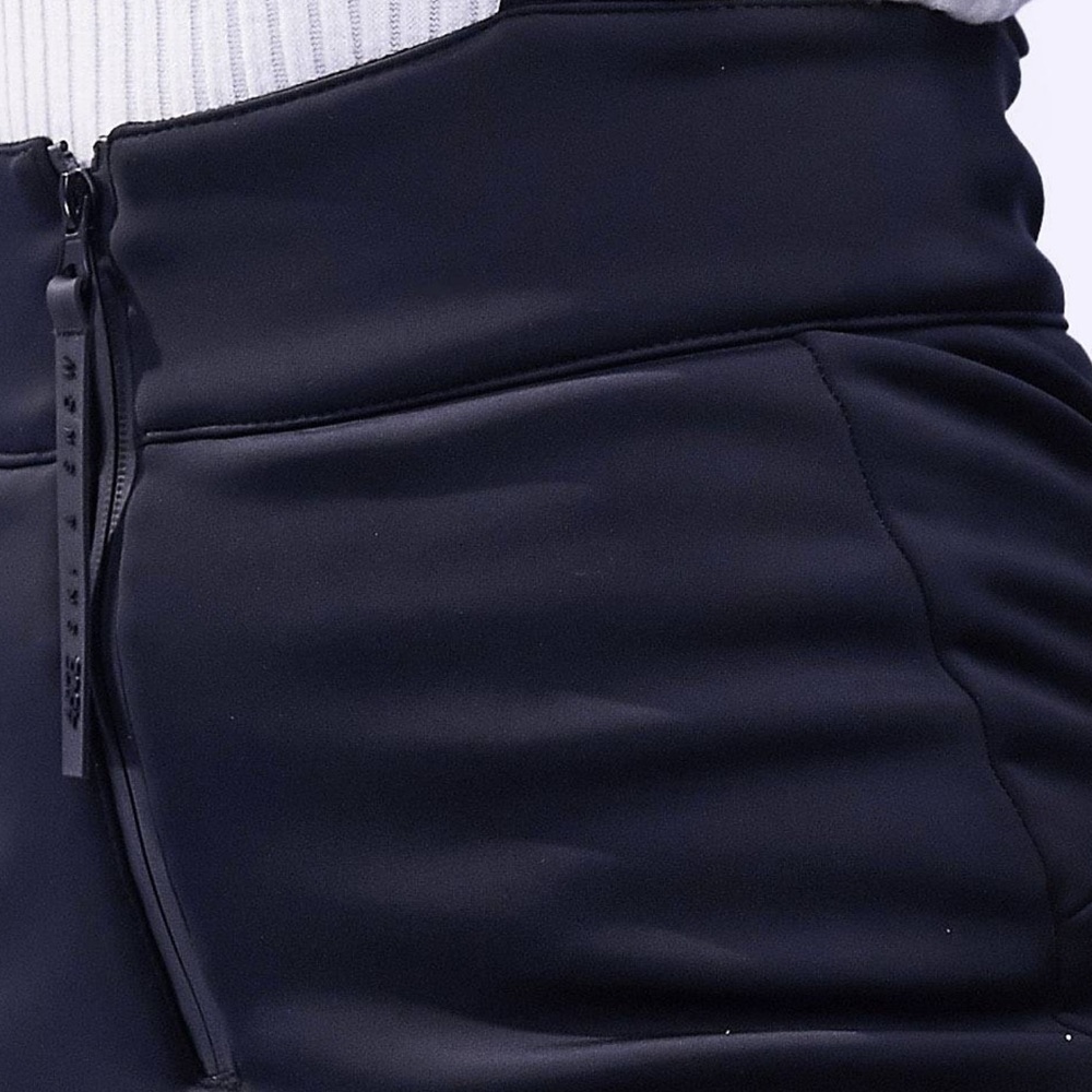 Women ASOS ski pant - 4505 - high waisted salopette - black